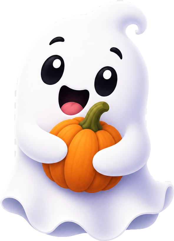 Boo pumpkin b