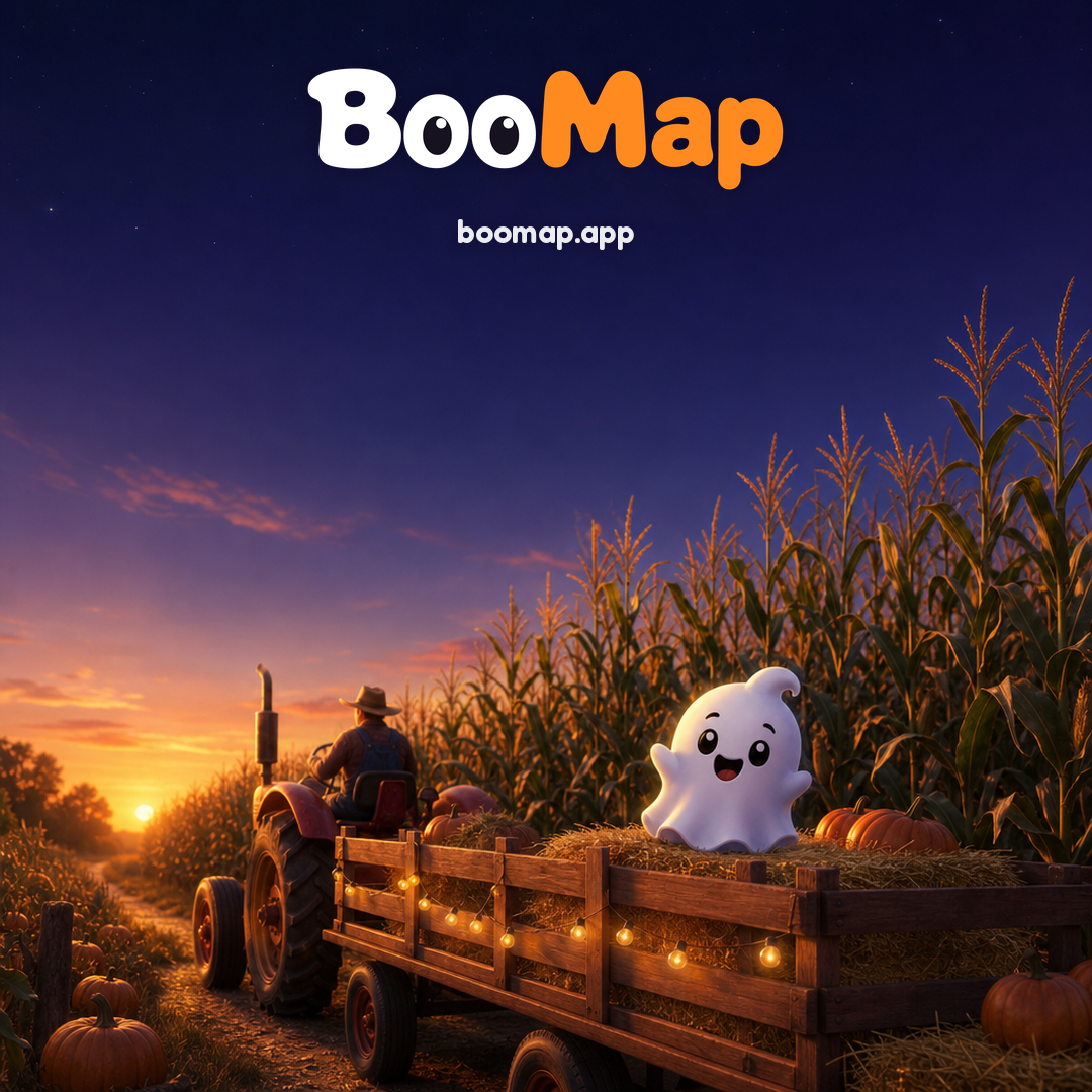 BooMap social post: facebook 2 hayride