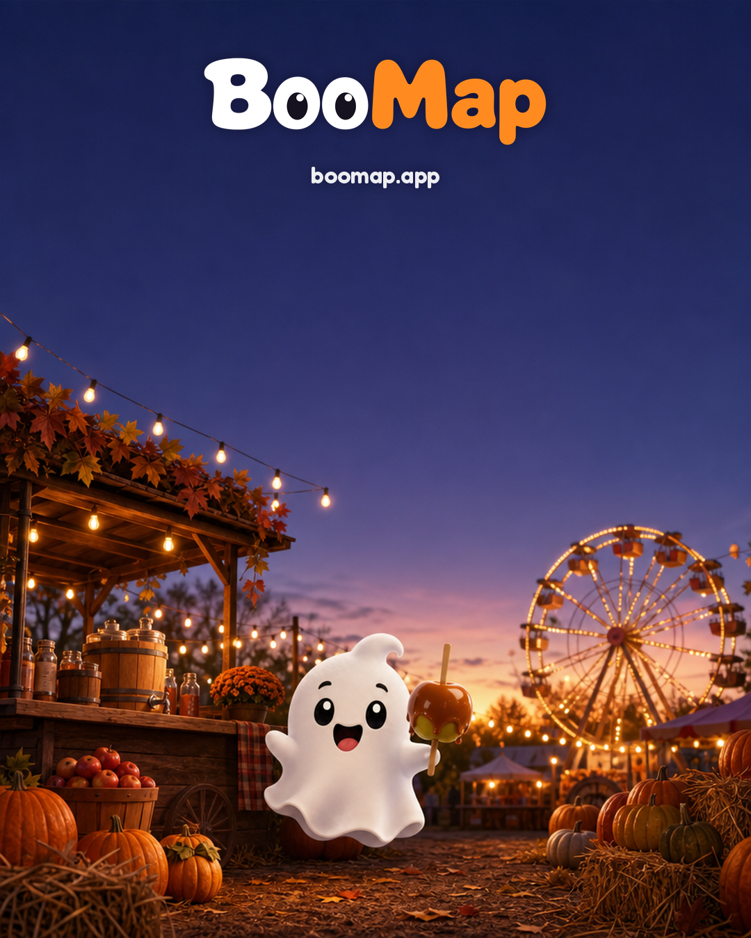 BooMap social post: instagram 4 fall festival