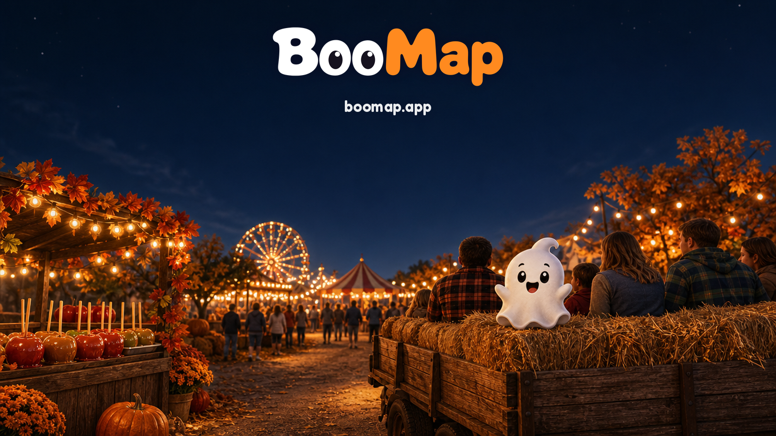 BooMap social post: x 4 fall festival